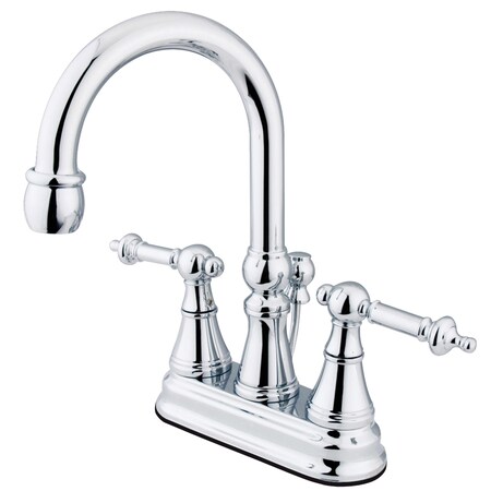 Kingston Brass 4" Centerset Bathroom Faucet, Chrome KS2611TL